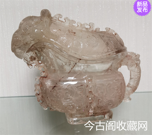 商，水晶仿青铜器光